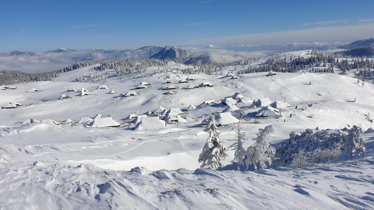 Villa Chalet Encijan - Velika Planina à Stahovica Extérieur photo